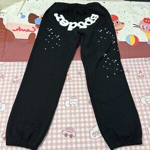 Sp5der OG Web Sweatpants Black